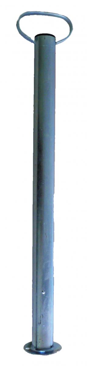 Abstellstütze, vz. Rohr-Ø 48 mm, Höhe 700 mm Stützlast 200 kg VerglNr: 130219