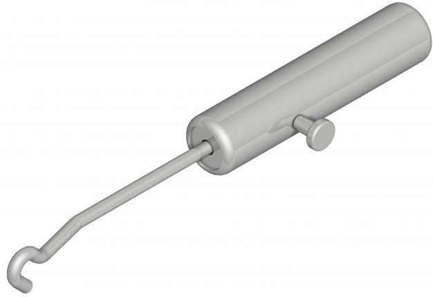 Kraftspeicher f.Handbremshebel Knott KR13-20, KR13/7, Länge: 225 mm, Ø 50mm VerglNr: 98511800, 98702594