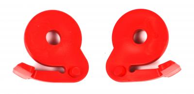 Sicherung für Winkelhebelverschluss Stema, rot, VPE 2