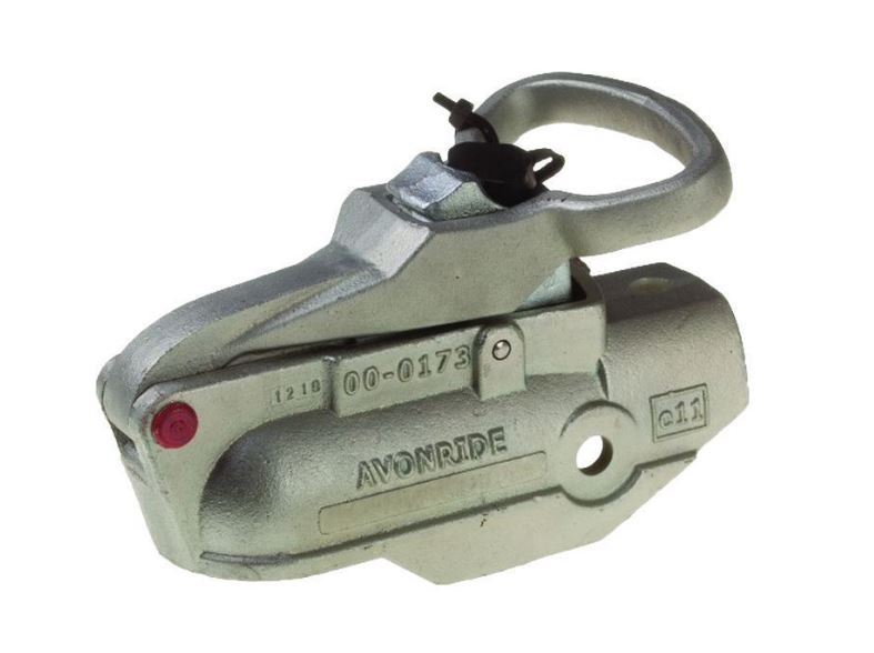 Knott Kugelkupplung Ø 50 mm, Guss,  Avonride Typ 2 Ifor, absperrbar, Gesamtgewicht 3000 kg max. Stützlast 300 kg, Ø 50mm, Bohrung: vertikal Ø 14.5, horizontal Ø 14.5