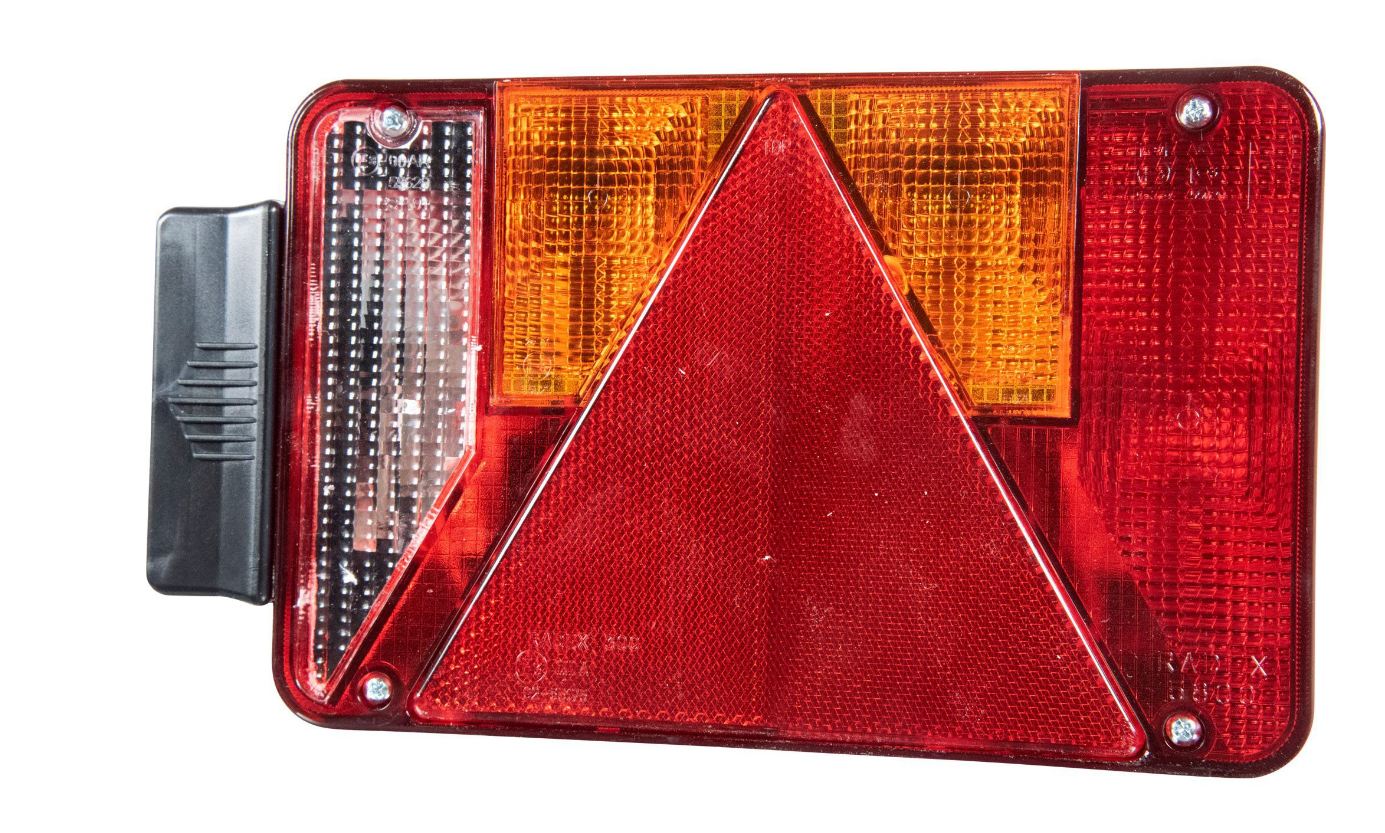 Mehrfunktionsleuchte Radex 5901, rechts, inkl. Glühbirnen, Bajonett-Anschluss, L: 248 mm, B: 140 mm, H: 59 mm