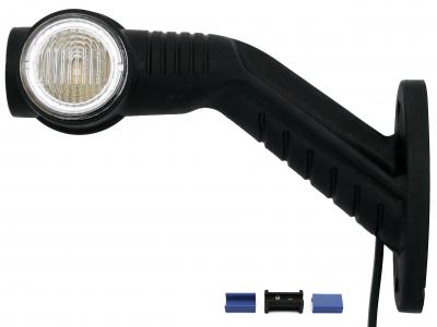 Aspöck Superpoint III Umrissleuchte links, 1.0m DC-Kabel,12 V 147x104, rot/weiss/orange VerglNr: 014000487, 31-3309-007