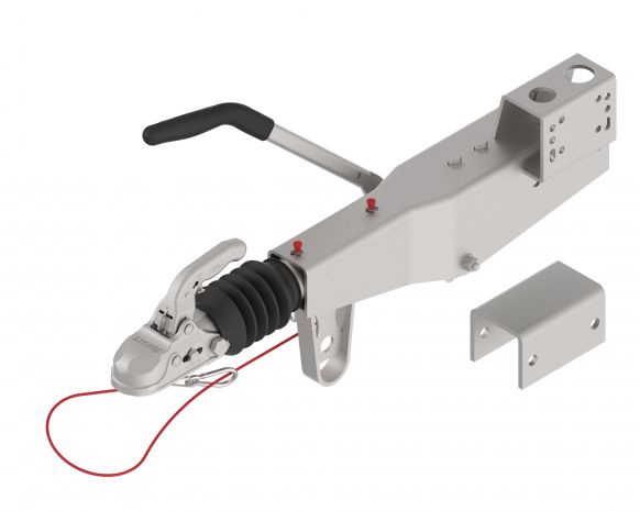 KNOTT Auflaufeinrichtung KRV35-A GF, 2700-3500 kg 4-kt 120 mm, inkl. Stützradhalter VerglNr: 203995.001