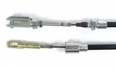 Bowdenzug 1175/1405, Edelstahl litze mit Gabelkopf und ÖseWAP