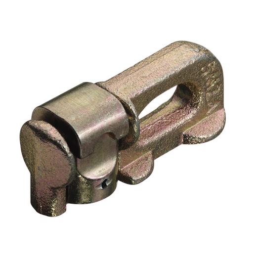 Double Stud Fitting, Stahl für AJ Schiene, 2000 daN VerglNr: 013010081