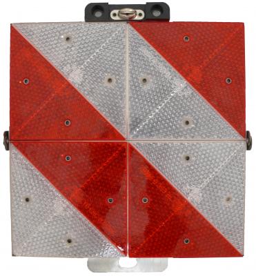 Nachtparktafel, klappbar vorne, 285 x 285 mm 