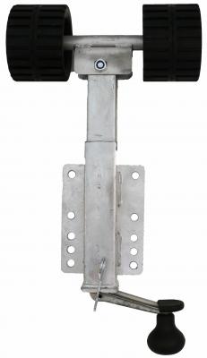 Kurbelstütze mit Vierkant- Rohr 34 x 34 mm 