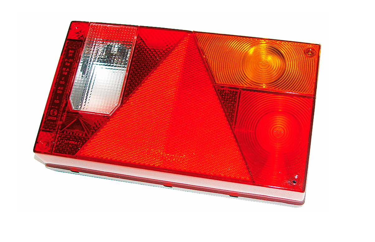 Aspöck Multipoint I Mehrfunktionsleuchte rechts mit Rückfahrleuchte und seitliche KZL