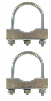 Klemmhalter, Stahl vz. für Zugrohr-Ø 70 mm VerglNr: 130216