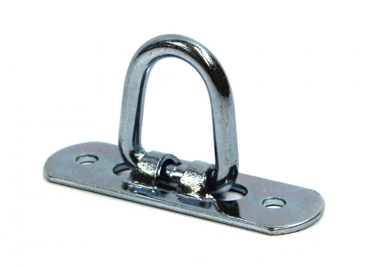 Bügelkrampe,vz, nach Zollvorschrift, h 25 mm, l 72 mm, b22