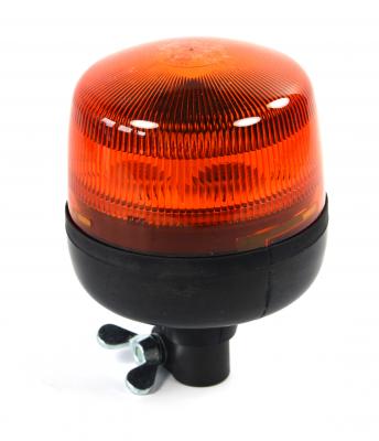 Hella Rundkennleuchte Rota LED gelb, Rohrstutzen, B 135 mm, H 183 mm VerglNr: 2RL010979-011