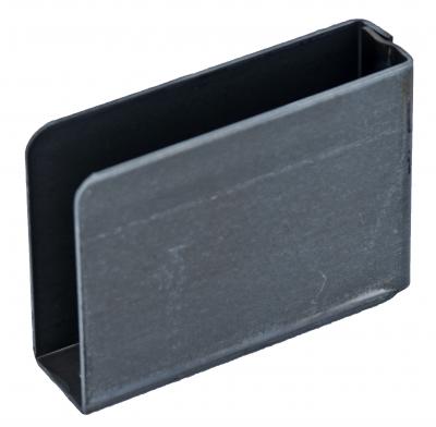 Endtasche geschlossen, Stahl H 110 x B 80 x innen 26 mm