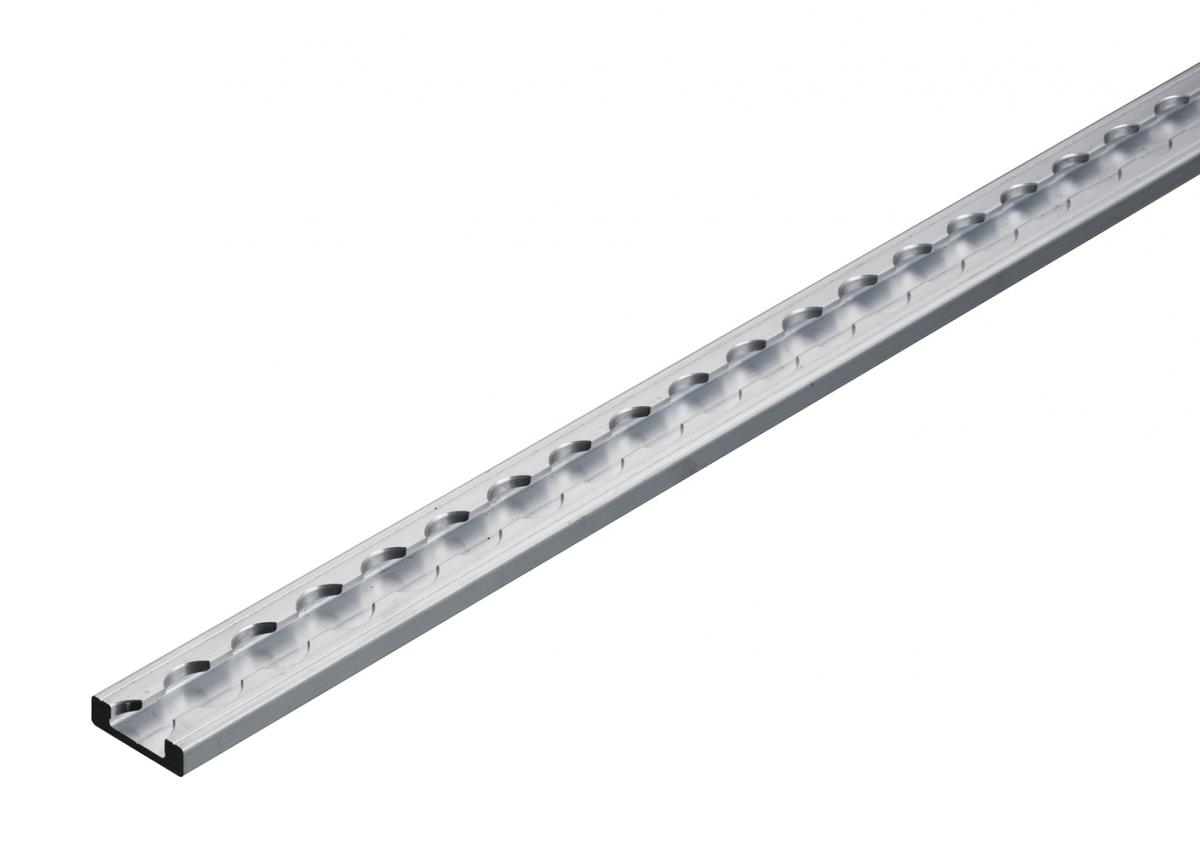 Airline-Zurrschiene, Alu gebohrt L 2998 mm, B 34 mm, H 9,6 mm VerglNr: 142138032, 013010060