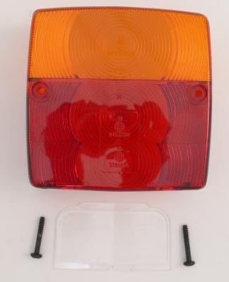 Lichtscheibe Jokon BBS(K) 404 110x110, mit/ohne Kennzeichenfenster VerglNr: 19.0020.410