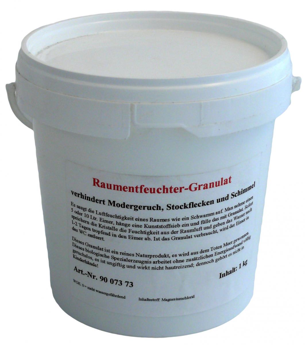 Raumentfeuchter-Granulat ca.1 kg Eimer/Magnesiumchlorid