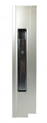 Aluverschluss mit Anschlag 400 mm links 
