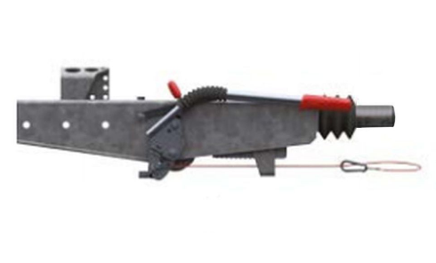 ALKO Auflaufeinrichtung, 2,8VB/1-C, 4-kt 120mm, 2500-3500 kg, 150 kg, RB 2051/2361, ohne DIN-Öse, Profi Handbremshebel absenkbar ohne Deichselprofil, A: 1009mm, C: 759mm VerglNr: ETI Nr. 811727