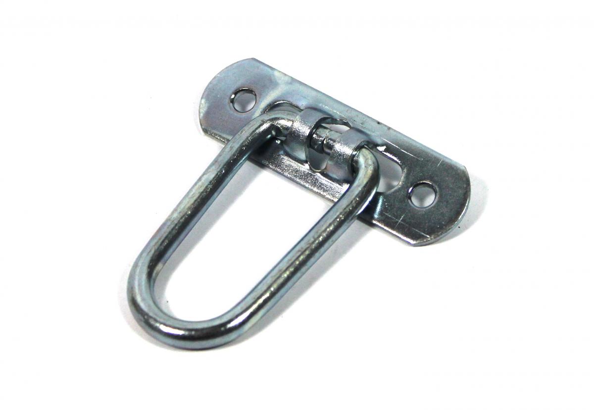 Bügelkrampe, vz, nach Zollvorschrift, h 37 mm, l 72 mm, b22