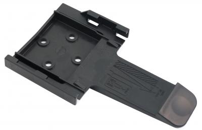 Halter für Unterlegkeil Kunststoff, schwarz VerglNr: Radkeil Keil