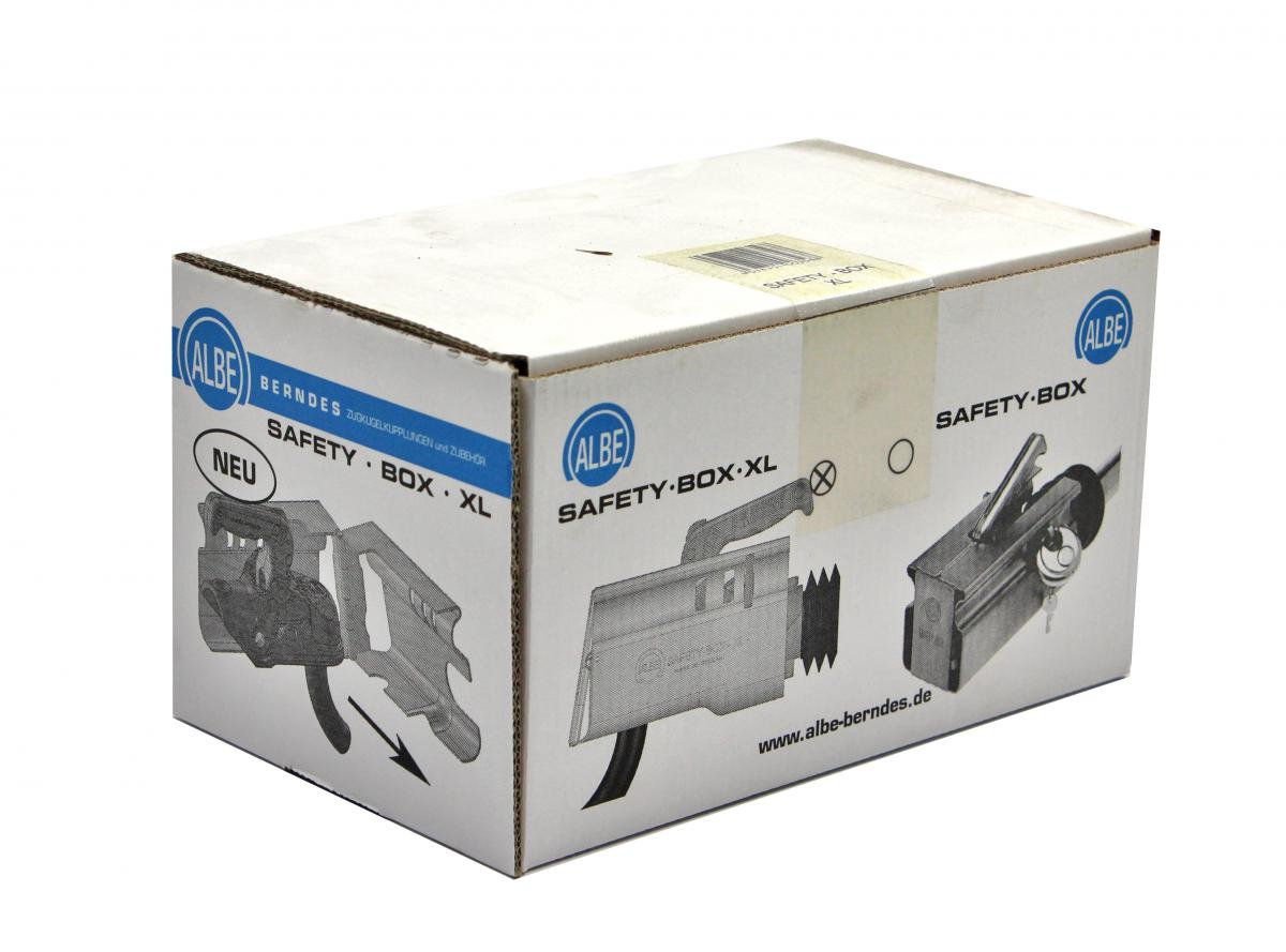 ALKO Diebstahlsich. im Karton SafetyBox XL +Riegel + Schloss klappbar 