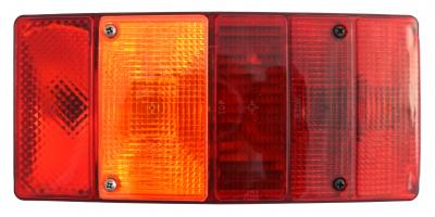 Schlussleuchte 12 Volt Jokon, BBS(K)N2029, links 224x106x61 VerglNr: 014000840, 10.2029.102