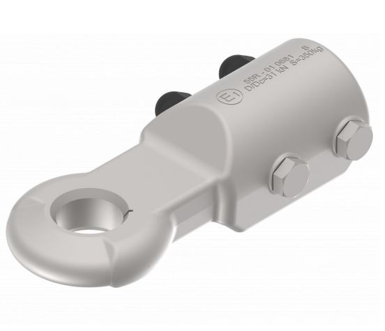 KNOTT DIN Zugöse, -3500 kg, universal, Bohrung 14.5 / 14.5 mm, Rohrdurchmesser: Ø 60 mm, Lochdurchmesser: Ø 40 mm VerglNr: 98762093, 5101258