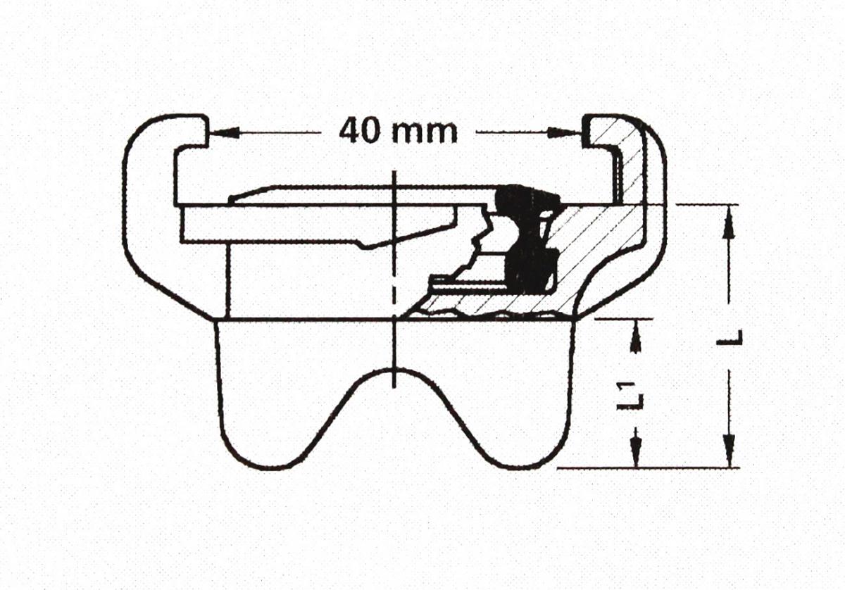 Wasserschlaucharmatur Blinddeckel, MS 