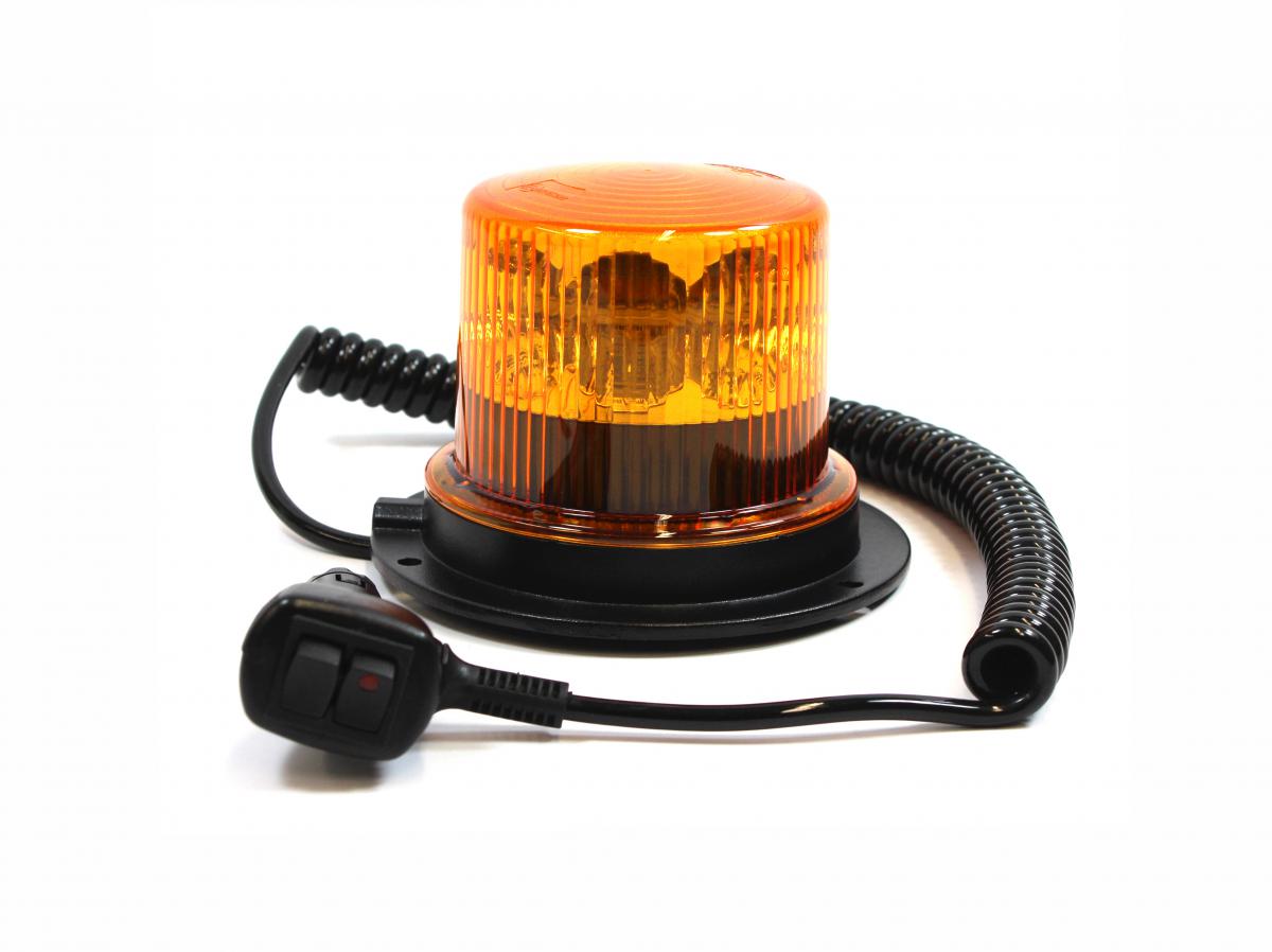 Rundumleuchte LED 13-32 V Magnetfuß, Anschl. Zig.-Anz. 