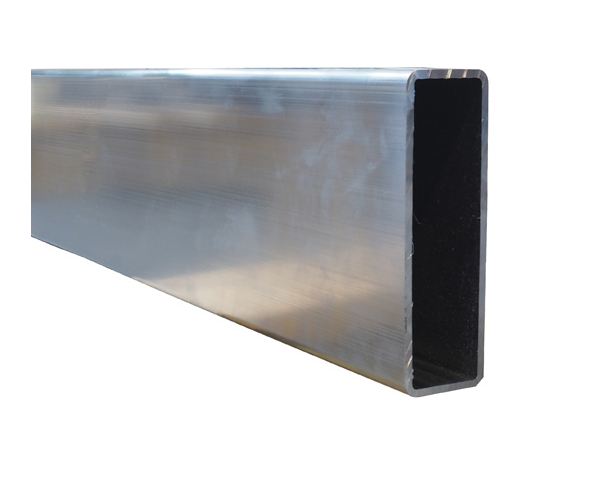 Planspriegelprofil, Aluminiun, 6500 x 25 x 100 x 2 mm