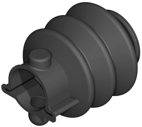 Faltenbalg Knott, KF.KRV.KR.KV7.5-27, SFV14-30, L: 140 mm B: 55 mm C: 62 mm, VerglNr: 88.0510.04.14, 8805100414, 5100414, 69004692