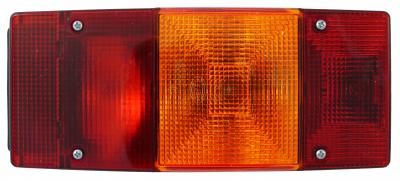 Leuchte BBSNK re.  Hella 2SE007547041, 246x108x66, KZL seitlich, Gummitülle VerglNr: 2SE007547041, 2SE007547-041, 2SE007547041