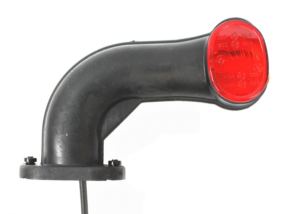 Aspöck Umrissleuchte für Earpoint rechts, 1.0m DC Kabel 170x100, rot/weiss/orange VerglNr: 014000383