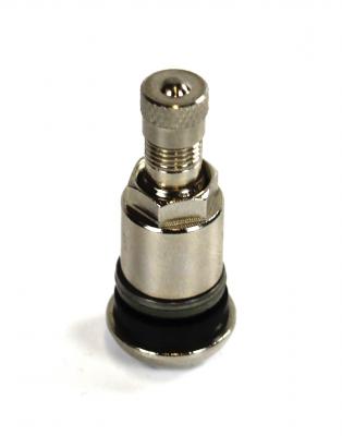 PKW-Felgenventil, Metall, 42 MS, Länge 42 mm, Ø 11.3 mm, SW 11 mm mit losem Nylonring, VerglNr: 607370,4800000675