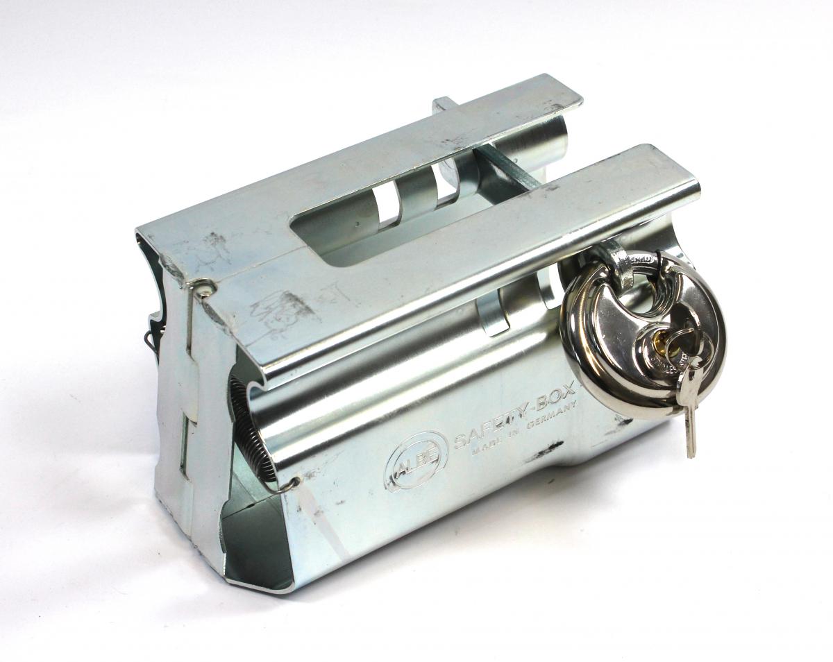 Diebstahlsicherung SafetyBoxXL + gleichschließendes Schloss klappbar 