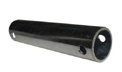Achsrohr, 20 x 88 mm, Mass innen 75 mm bis Splintloch, ohne Splint, passend zu Stützrad 243888, 1222436 ,1212382