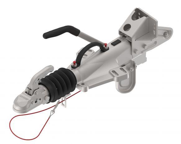 KNOTT Auflaufeinrichtung V, KFG 35-D, 2700-3500 kg, mit Stützradkonsole VerglNr: 202503.003