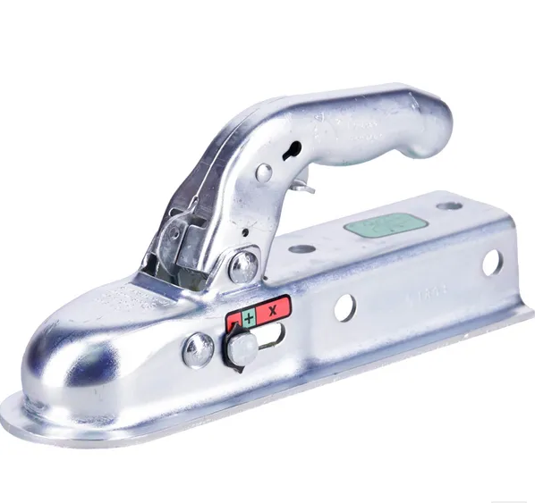 KNOTT Kugelkupplung KQ 14-A 1400/100 kg, Zugrohr vk. 50mm Bohrung: v: Ø 12.5, h: Ø 12.5