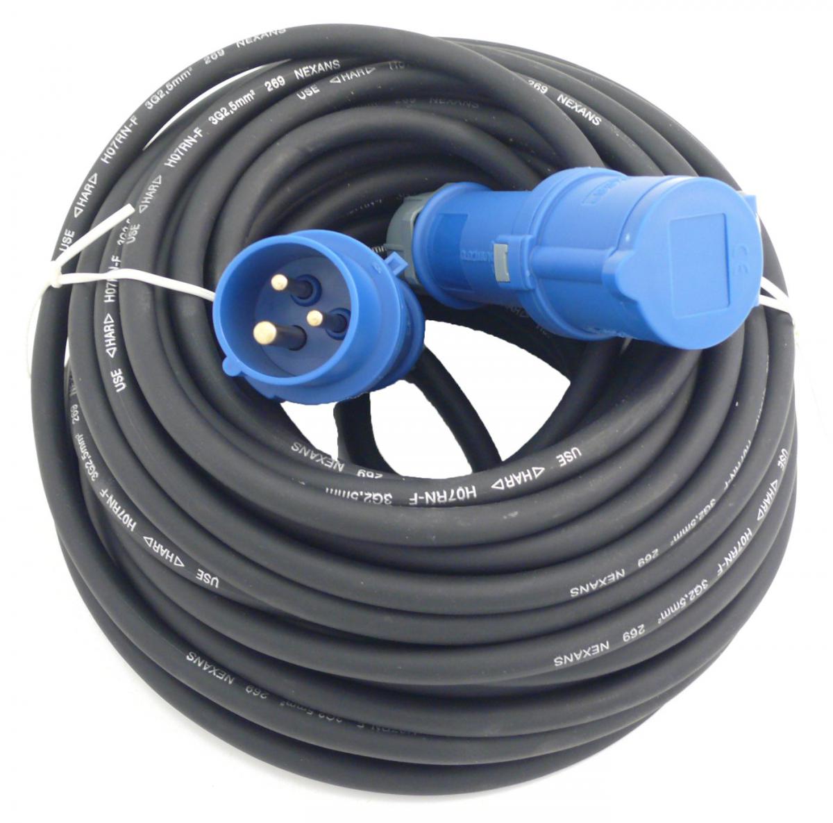 CEE Verlängerungsleitung CEE Stecker/CEE Kupplung 