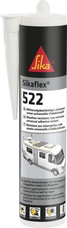 Sikaflex-522 Kartusche 300 ml, schwarz, VeglNr: 9604075