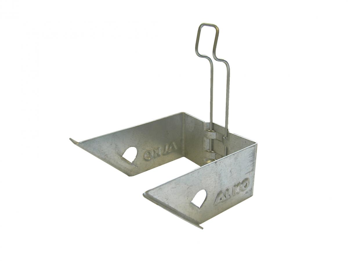 ALKO Halter f.U-Keil Metall verzinkt, Breite 120 mm VerglNr: 244376, 244376