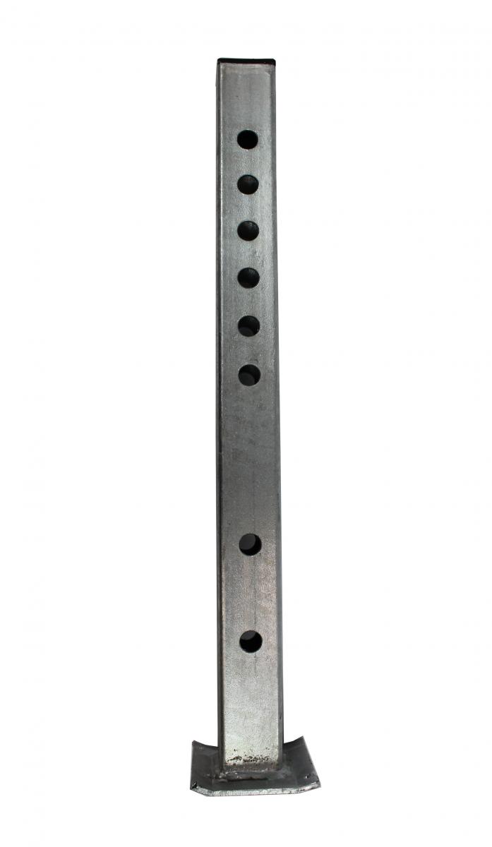 ALKO Stützfuß, 50 mm, 4-kant Verstellbereich 5x40mm Rohr Ø 50 mm, Höhe 600 mm, Stützlast 400 kg