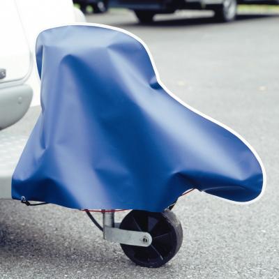 Deichselhaube grau/dunkelblau Gr. 12 