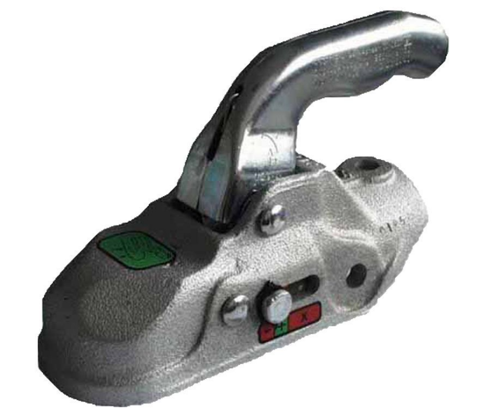 KNOTT Kugelkupplung K27-A, 2700/150 kg, Zugrohr Ø 50mm, Bohrung: vertikal Ø 14.5, horizontal Ø 14.5, Lochabstand 40mm