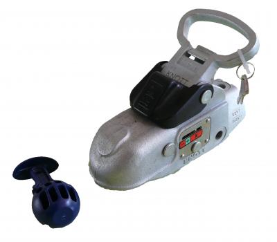 KNOTT Kugelkupplung AV30A absperrbar, 3000/300 kg Bohrung: vertikal Ø 14.5, horizontal Ø 14.5