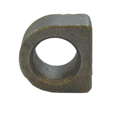 Anschweissöse Grösse 0, kurz,  H= 28 mm Durchmesser der Öse 12.3 mm