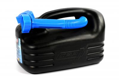 Kraftstoffkanister 5 Liter, incl. Stutzen, Kunststoff 