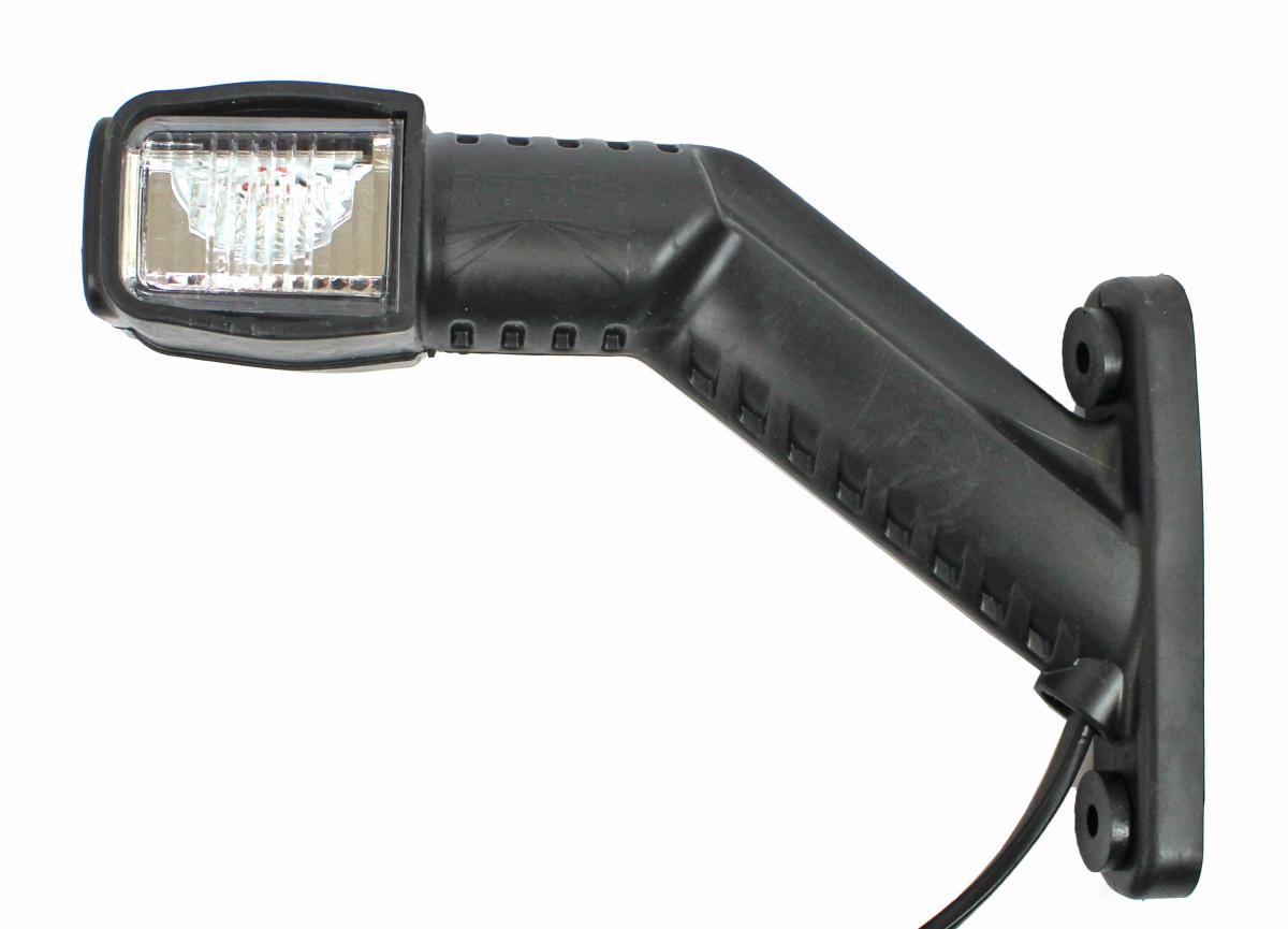 Aspöck Superpoint IV Umrissleuchte LED links, 1 m DC-Kabel 176x125mm, Lochabstand: 78mm VerglNr: 31-3109-017