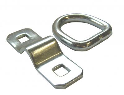 Lasche 63 652 07 + D-Ring 63 652 08 