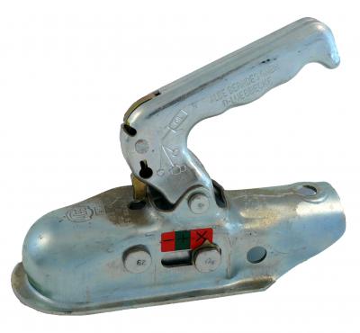 ALBE Kugelkupplung EM80RA 800/75 kg, Zugrohr Ø 45/46 mm Bohrung: vertikal Ø 12.5, horizontal Ø 12.5