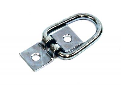 Bügelkrampe, vz, nicht zollzulässig, h 37 mm, l 45 mm, b 20